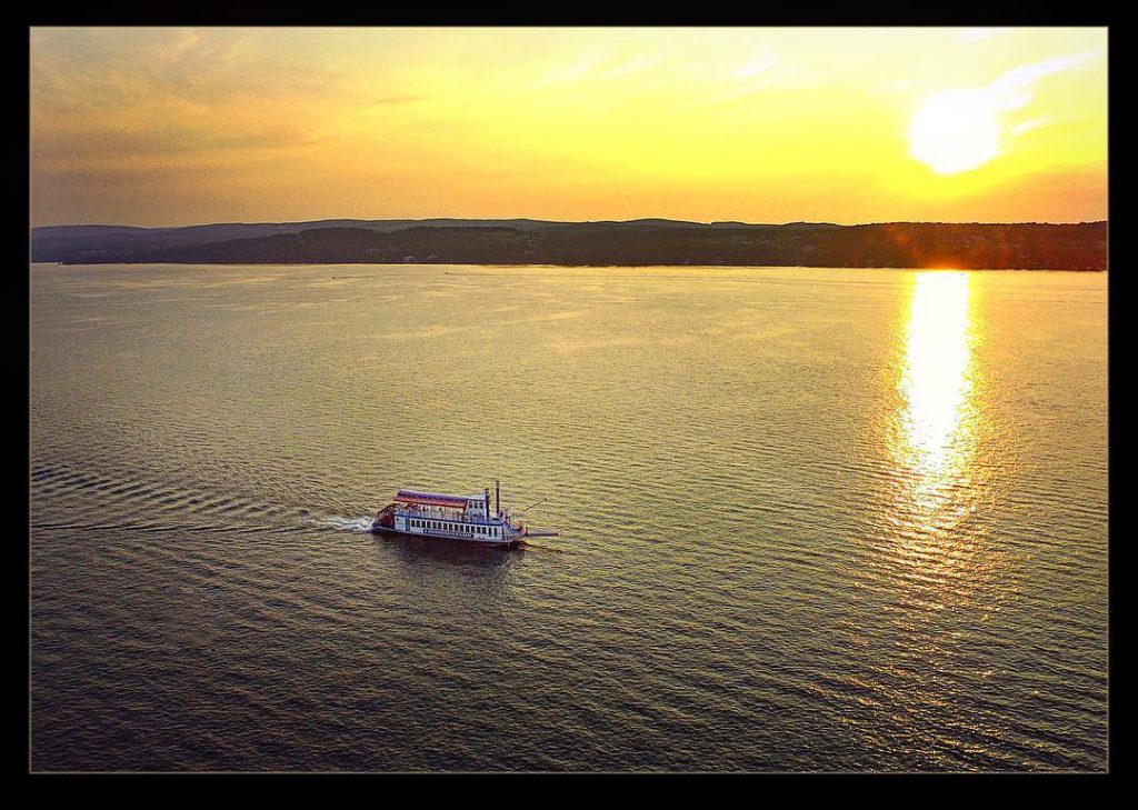 Canandaigua Lake Drone Photo